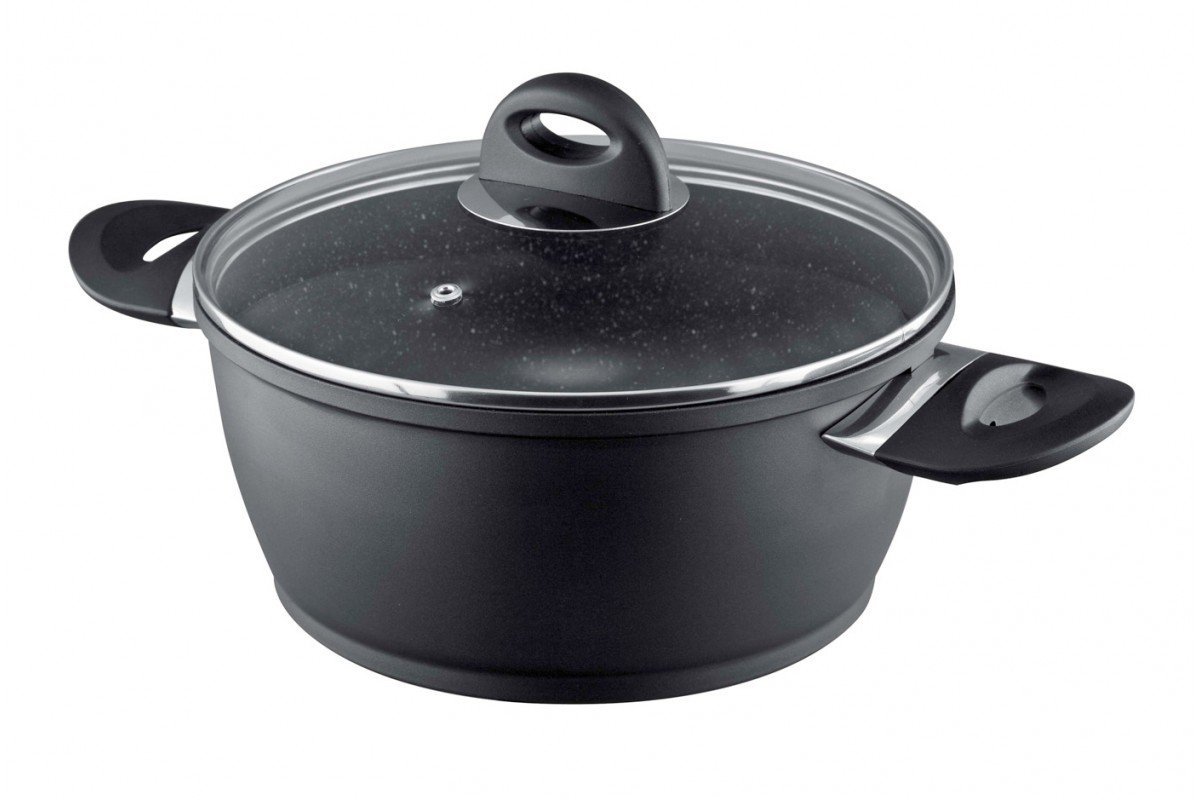 Кастрюля Granchio Marmo Induction сollection 24 см / 5.0 л (88010)