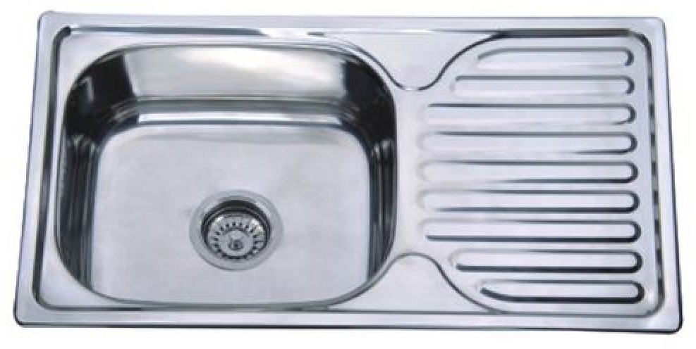 Кухонная мойка Zerix Z7642-08-180D Decor декорированная (ZX1603)