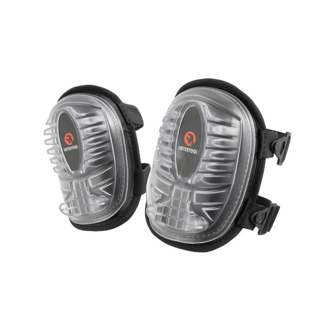 Наколенники защитные Intertool противоскользящие накладки из ПВХ, ткань 600D (SP-0052)
