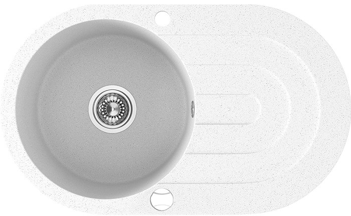 Кухонная мойка Laveo Dafne белая (SGD_681T)