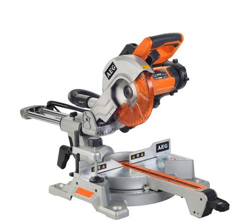 Торцовочная пила по дереву AEG 1.5 кВт, 216 мм, угол 50°, глубина 65 мм (PS216L)