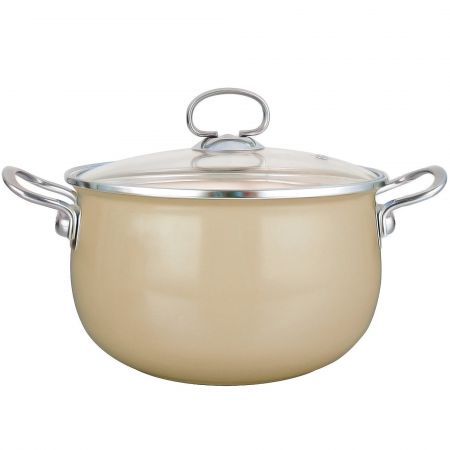 Кастрюля Krauff Vanille 2.2 л с крышкой 16 см 26-224-029