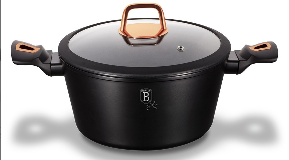 Кастрюля Berlinger Haus Black Rose Collection 24 см (BH-1642 N)