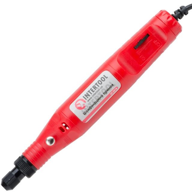 Шлифмашина прямая (гравер) Intertool 18 В (DT-0518)
