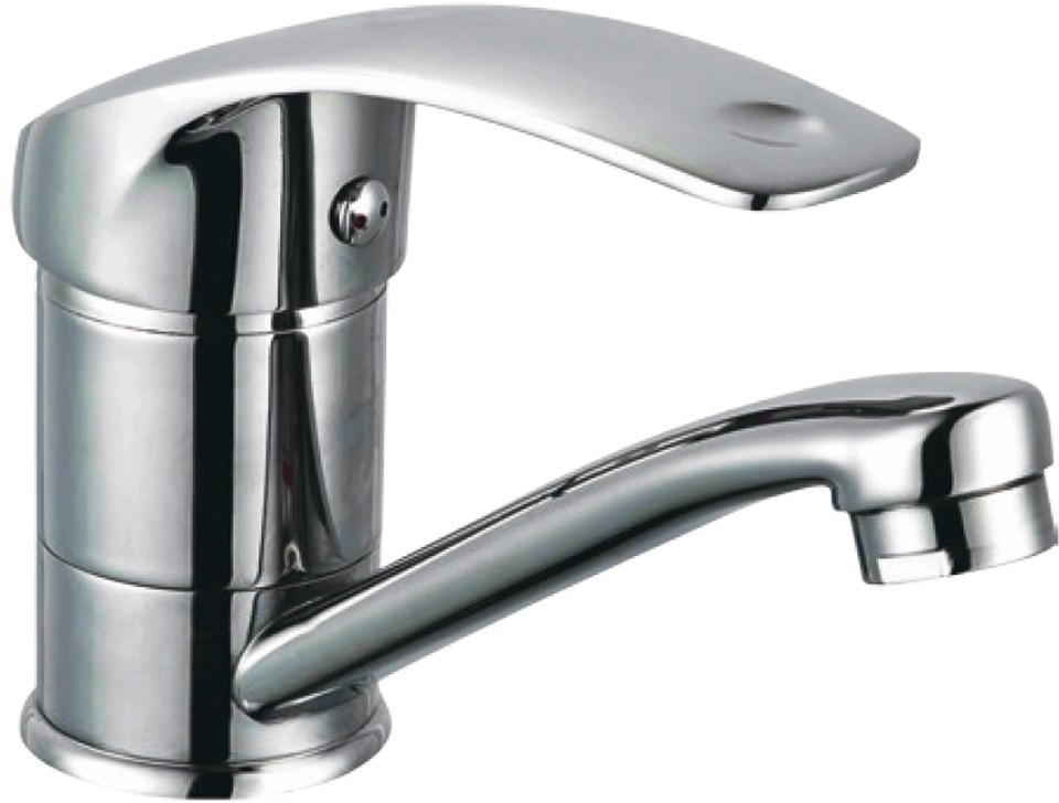 Смеситель для кухни Tau SD D40 гусак прямой 150 мм на шпильке (SD-2B143C)