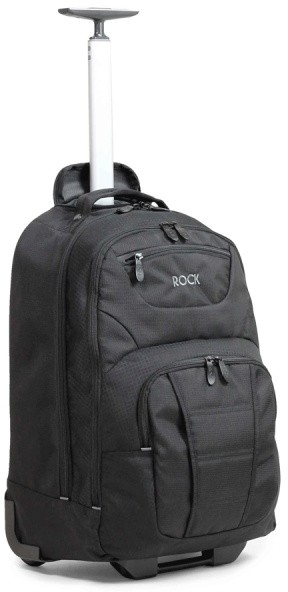 Сумка-рюкзак на колесах Rock Carbon Laptop 41 Black (926386)