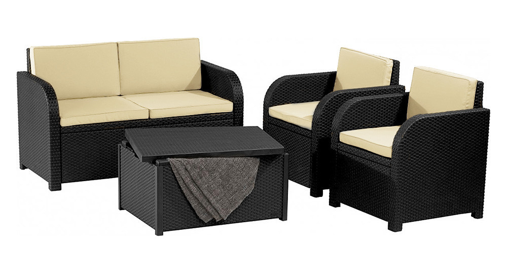 Комплект садовой мебели Allibert Maui Lounge Set (8711245138985)