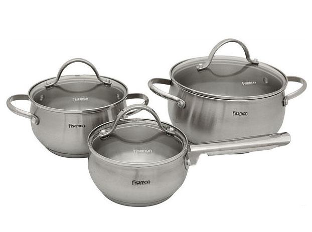 Набор посуды Fissman MARTINEZ 6 предметов (SS-5829.6)