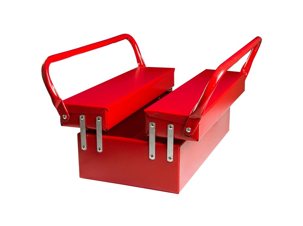 Ящик металлический Mastertool 330 мм 3 отделения (79-3303)