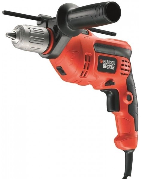 Дрель ударная сетевая B & D 710 Вт, 2800 об/мин, 47600 уд/мин, патрон 13 мм DW (KR714CRESK-QS)