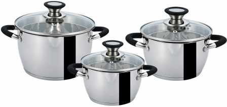 Набор посуды Gusto Premio 6 предметов (GT-1303-06/2)