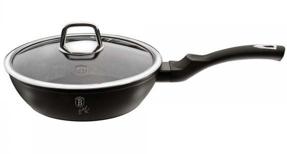 Сковорода глубокая Berlinger Haus Black Silver Collection 24 см (BH-1853)