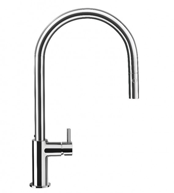 Кухонный смеситель Schock Hekate Chrom-80 хром (54912080)