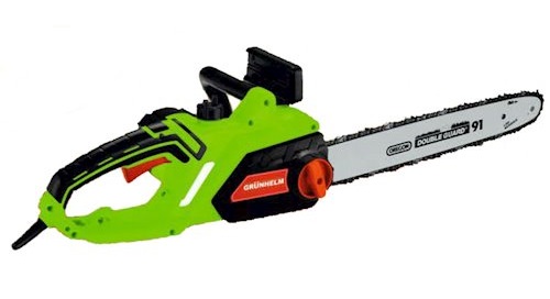 Электропила цепная Grunhelm 2.8 кВт GES28-45P (69055)