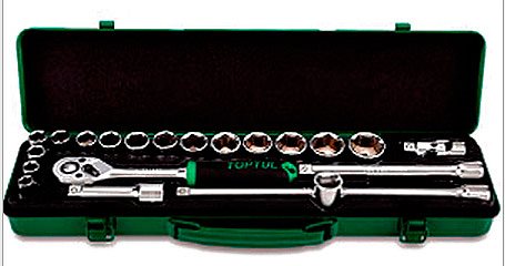 Набор инструмента Toptul 3/8" 21ед. (GCAD2102)