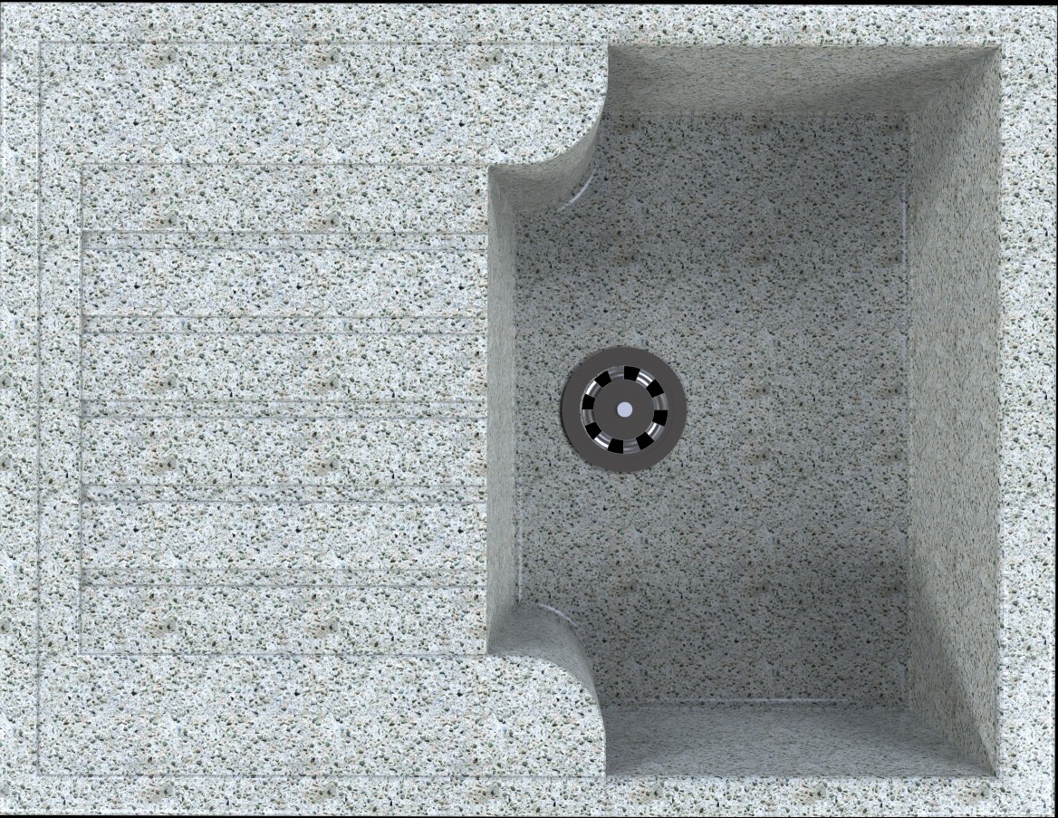 Кухонная мойка Idis Romania Mont Blanc 465