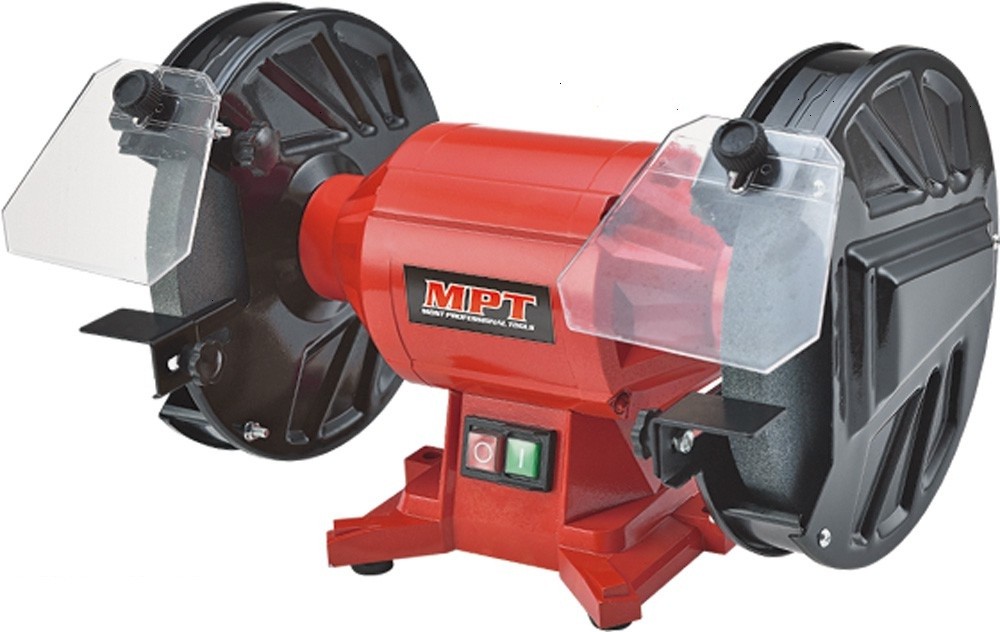 Точильная машина Mastertool PROFI 200х12.7 мм, 370 Вт, 2950 об/мин (MBG2003)