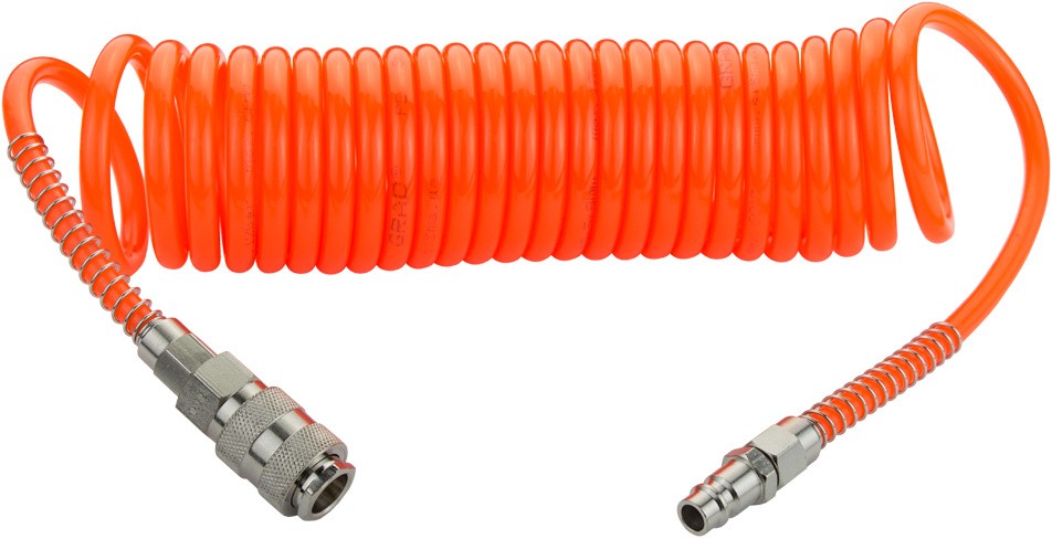 Шланг спиральный Grad PЕ 5м 5.5×8 мм (7011315)
