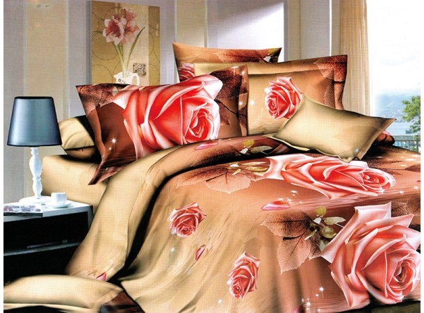 Постельное белье Leleka-Textile Полисатин 145х210 Коричневое Полуторные