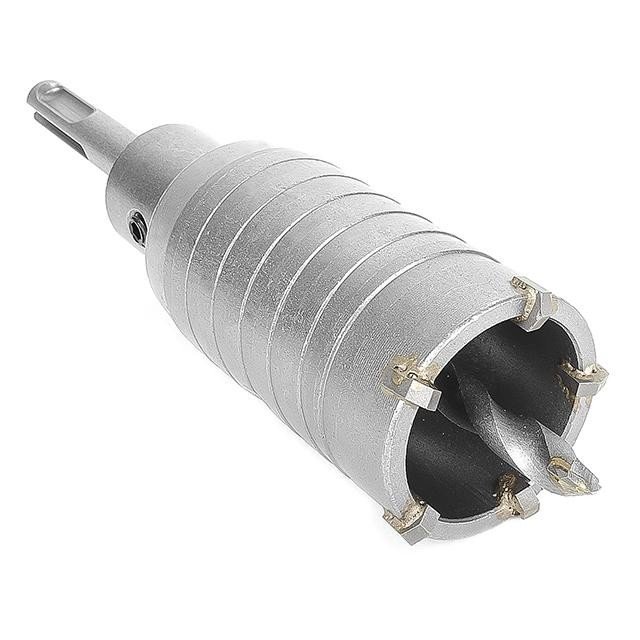 Коронка Intertool по бетону 40мм и переходник SDS Plus 100мм (SD-7040)