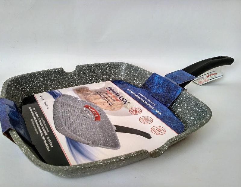 Сковорода-гриль Bohmann 28 х 28 см (1001-28 ВН MRB)