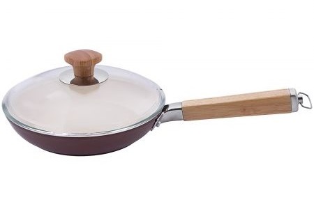 Сковорода Krauff Tabacco 24 х 4.8 см с керамическим покрытием (25-45-051)