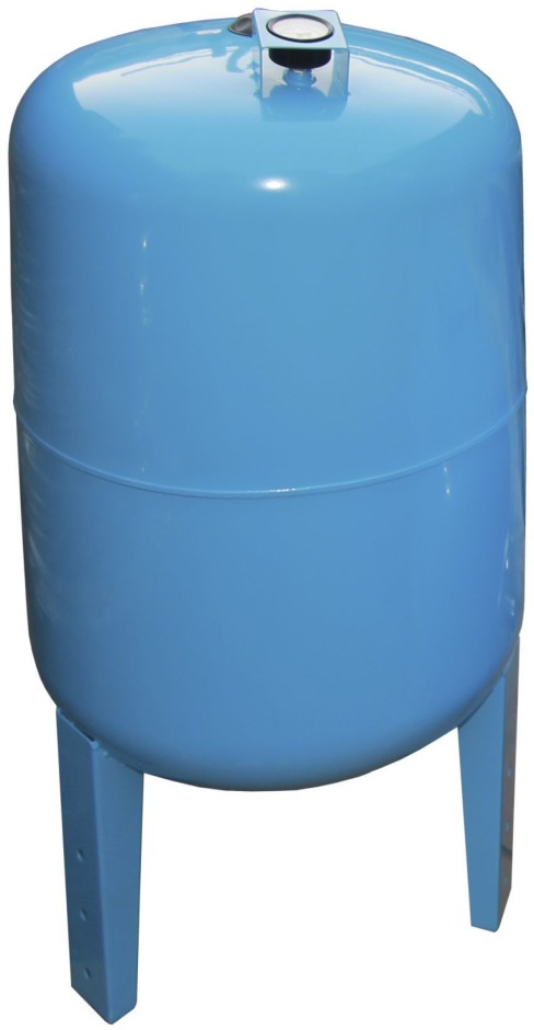 Гидроаккумулятор VOLKS pumpe 80 л 10 bar вертикальный с манометром