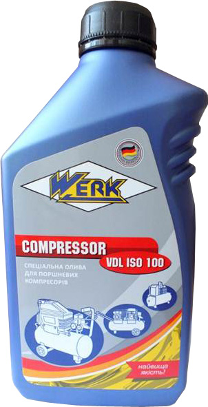 Масло компрессорное Werk Compressor VDL ISO100 1л (48074)