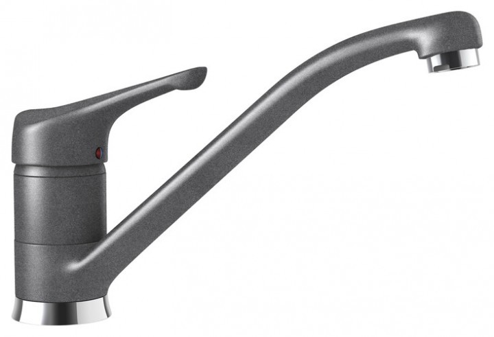 Кухонный смеситель Schock Neos Inox-12 серый (54200012)
