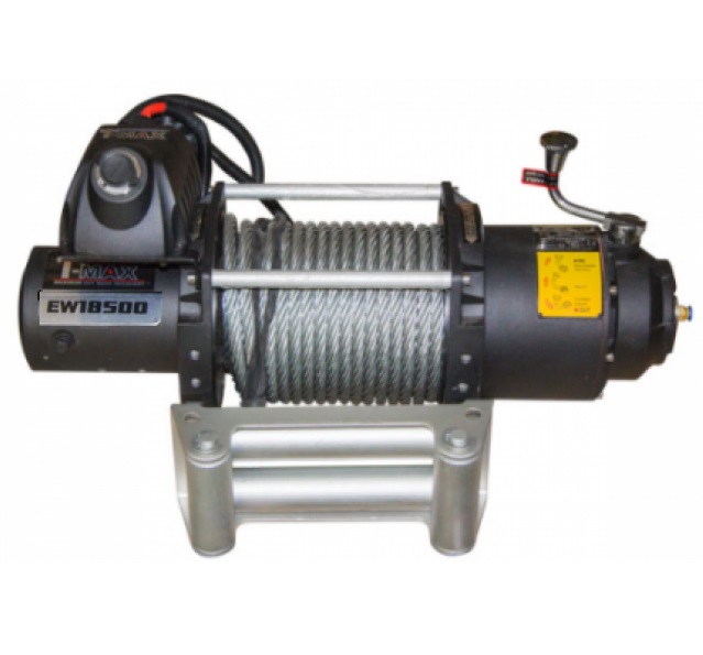 Лебедка T-Max FEW-18500 12V/8.385 т Fire Work series (8661100)