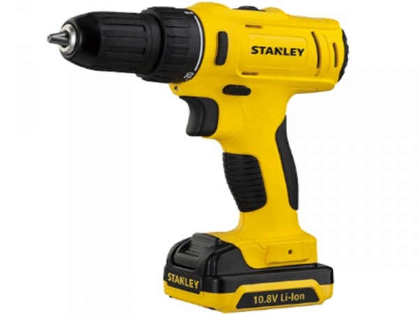 Шуруповерт дрель ударный STANLEY 10.8 V, 26 Nm, Li-ion 1.5 Ач патрон 10 мм DW (SCH12S2-RU)