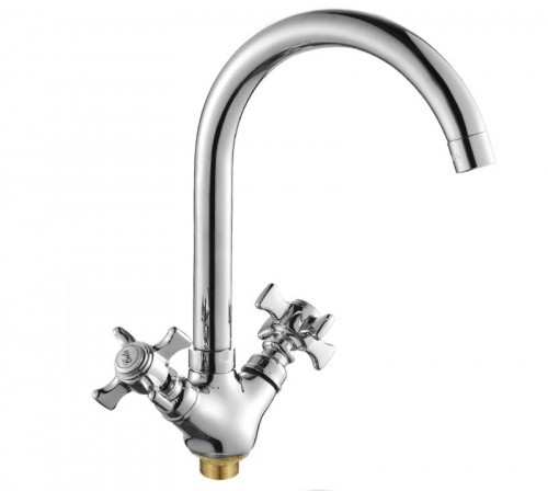 Кухонный смеситель Cron Zeus 275 на гайке (CR0085)