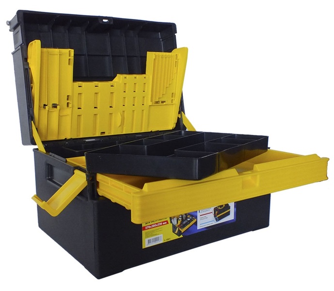 Ящик Сталь для инструментов с органайзером 16" 1-1601 (65581)