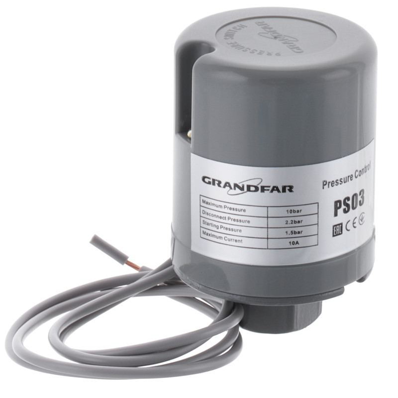 Реле включения GRANDFAR PS03 для станций повышения давления GRANDFAR AWZB (GF1163)
