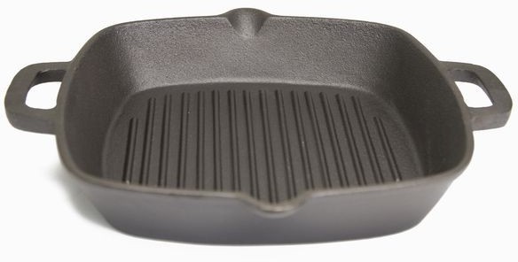 Сковорода-гриль чугунная Gipfel DILETTO 26 см (2746)