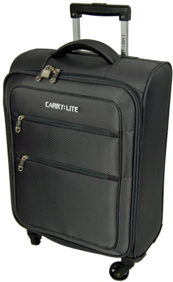 Чемодан на колесах Carry:Lite Diamond Grey (S) (923948)