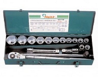 Набор торцевых головок Hans 3/4" 19-50 мм 12 граней 17 предметов (6617-2M 12PT)