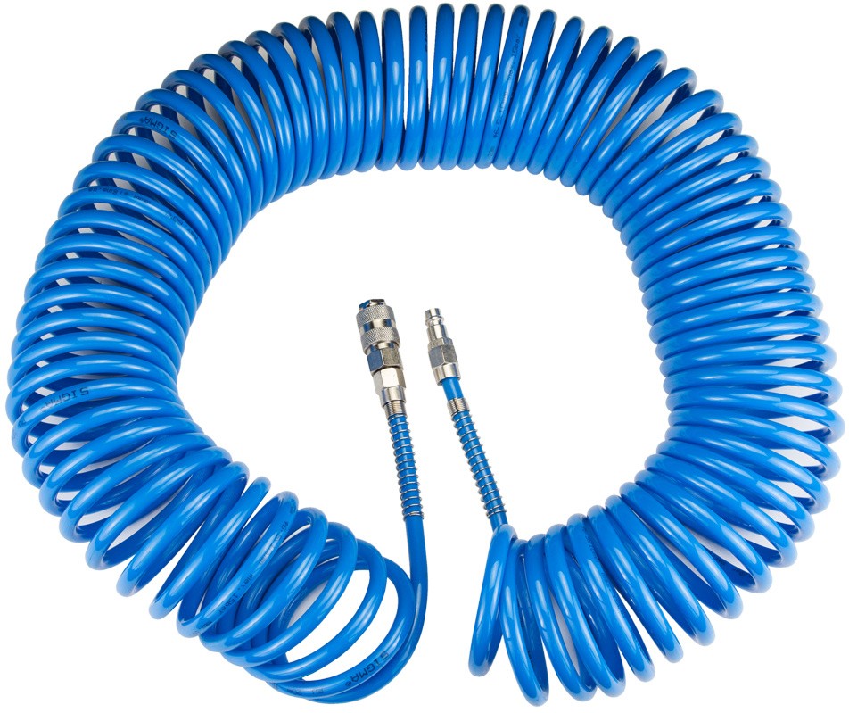 Шланг спиральный Sigma PU 20м 6.5×10 мм (7012141)