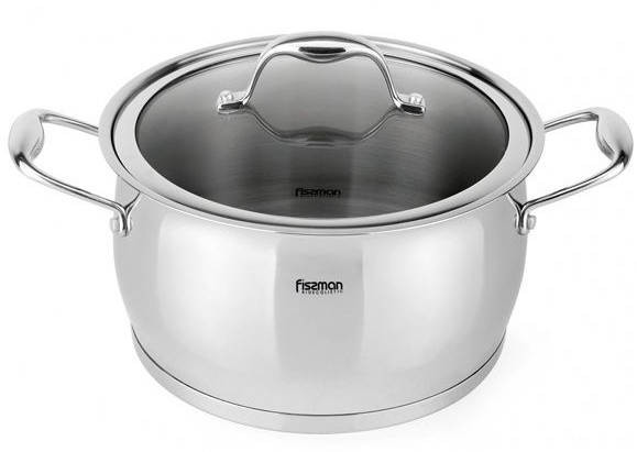 Кастрюля Fissman MIRANDA 24х14 см 6.7 л (SS-5154.24)