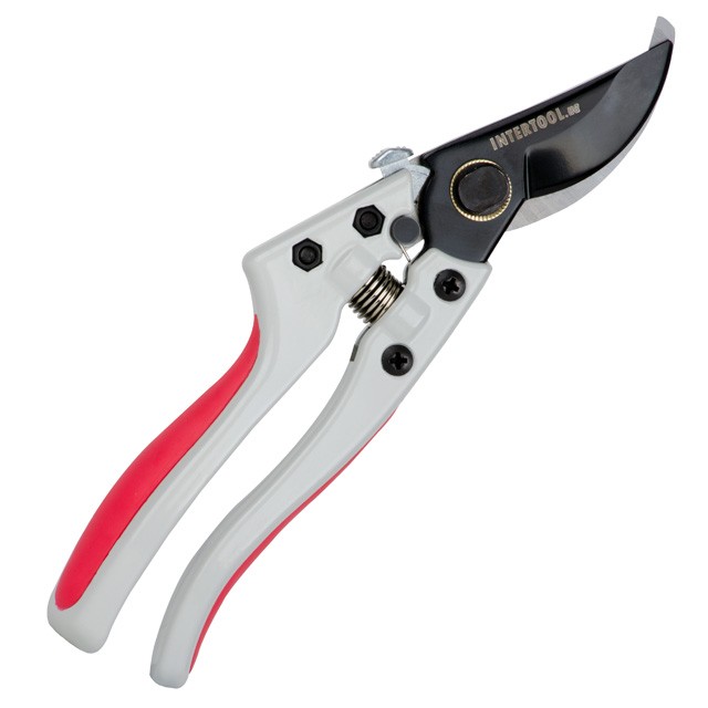 Секатор Intertool Prof 200 мм SK5, автоматический замок (FT-1012)