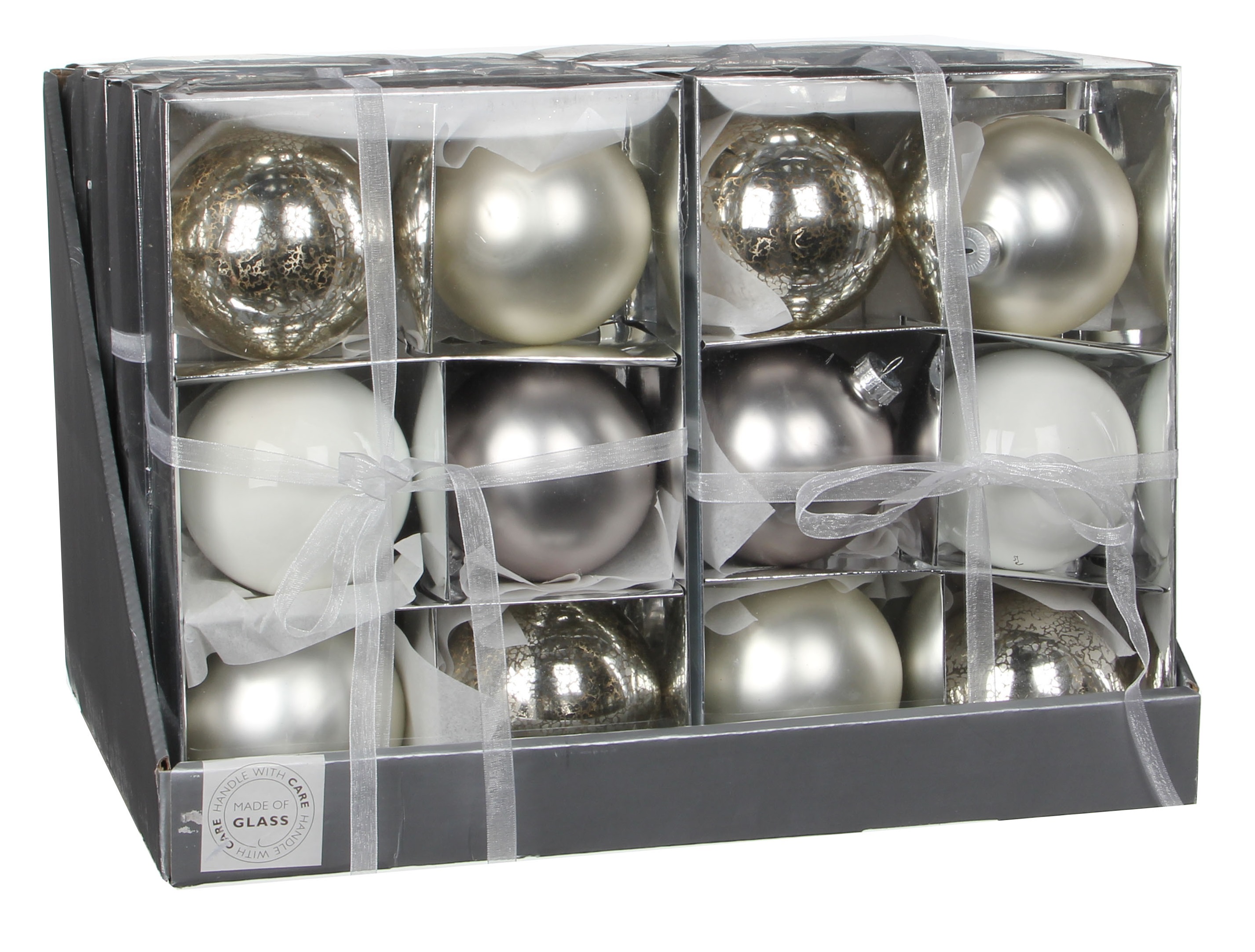 Елочные шарики Christmas House комплект 6 шт (1013751)