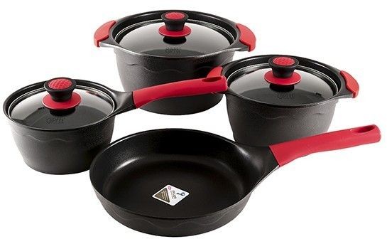 Набор посуды из литого алюминия Gipfel 7 предметов (0469)