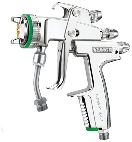Краскопульт пневматический Italco HVLP 1.8 мм для работы с красконагнетательными баками (H-3000-PT-1