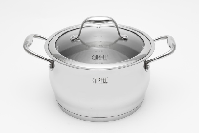 Кастрюля Gipfel CANTATA 24х14 см 6.3 л (1265)