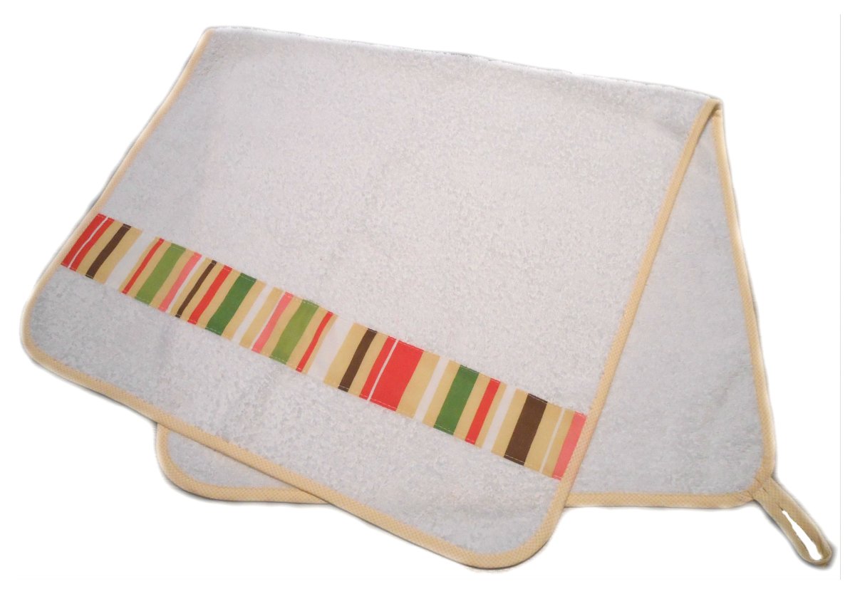 Полотенце махровое Руно 40x80 см с декоративной махрой (201МУ)