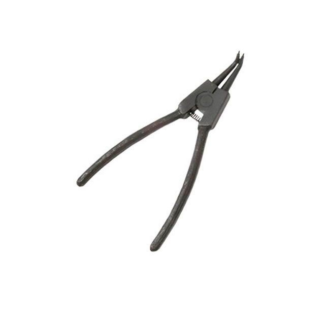 Щипцы для снятия стопорных колец изогнутые на разжим Intertool 150мм (HT-7008)