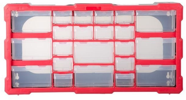 Органайзер Intertool 19.5" 495х255х160 мм 22 ячеек (BX-4023)