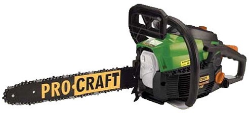 Бензопила Procraft GS-58X 1 шина, 1 цепь 40