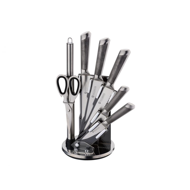 Набор ножей Zillinger на подставке 8 предметов (ZL-845)