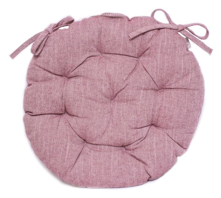 Подушка для стула Прованс Bohema Wine D-40 см Розовая (.006324)